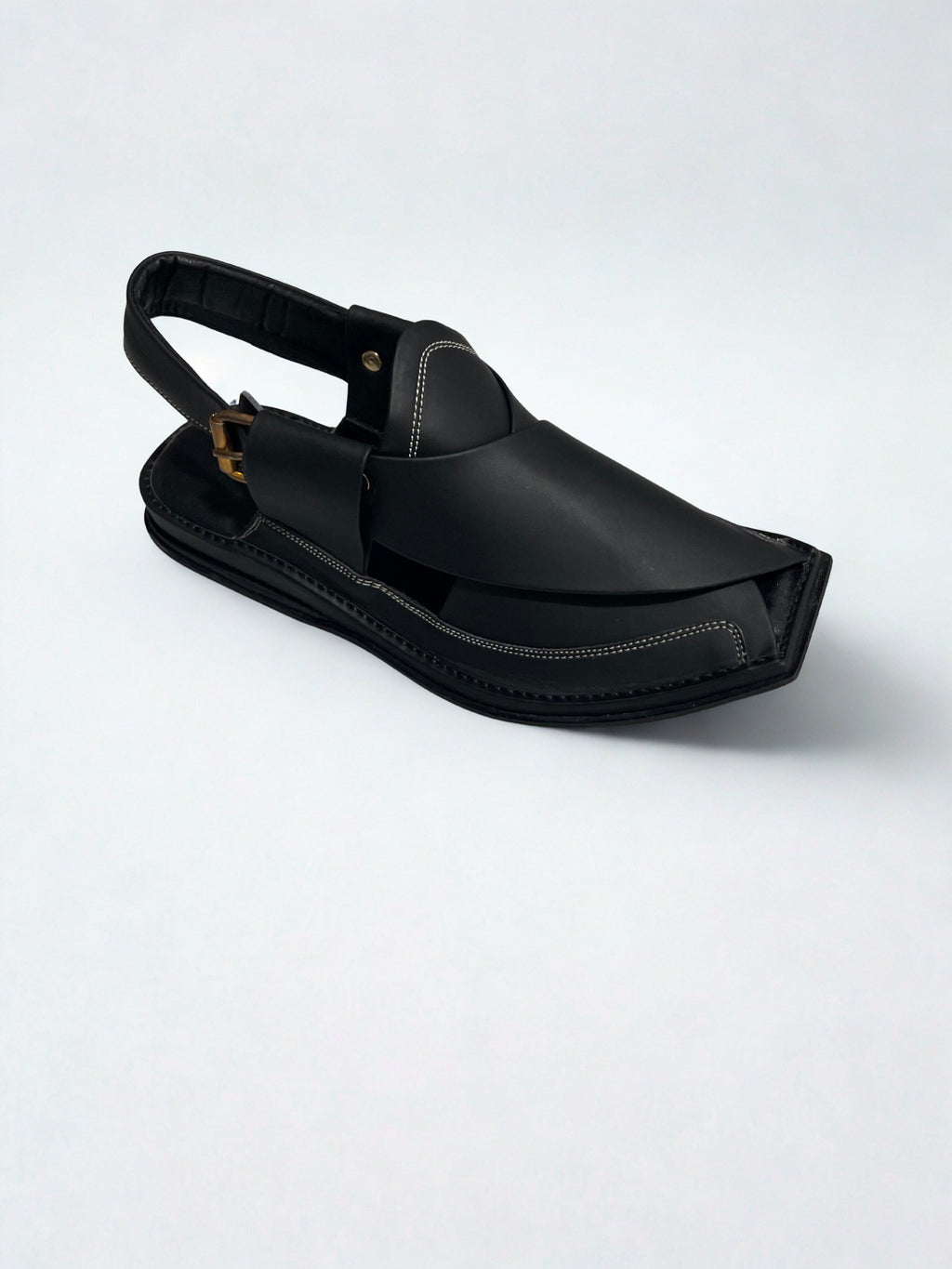 Peshawar Zalmi Medicated Chappal (BLACK)