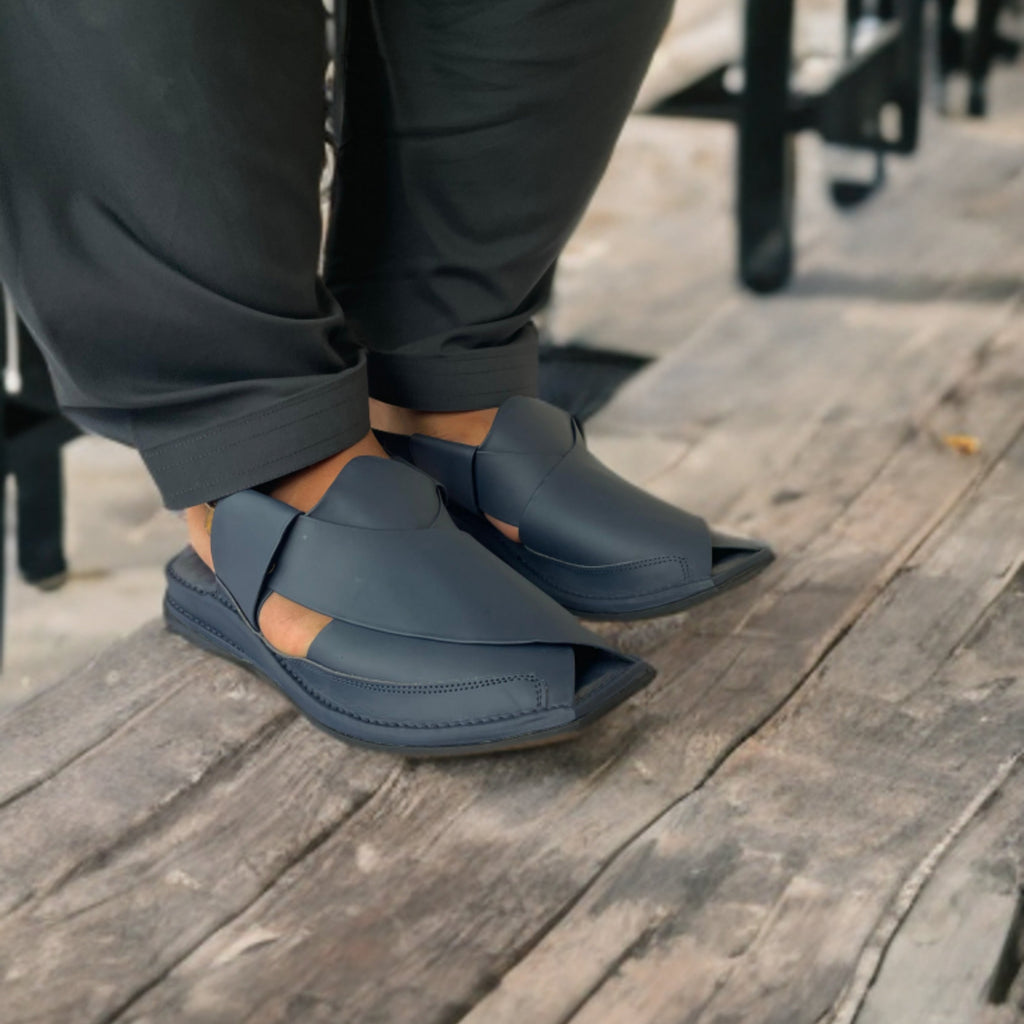 Peshawar Zalmi Medicated Chappal (BLUE)