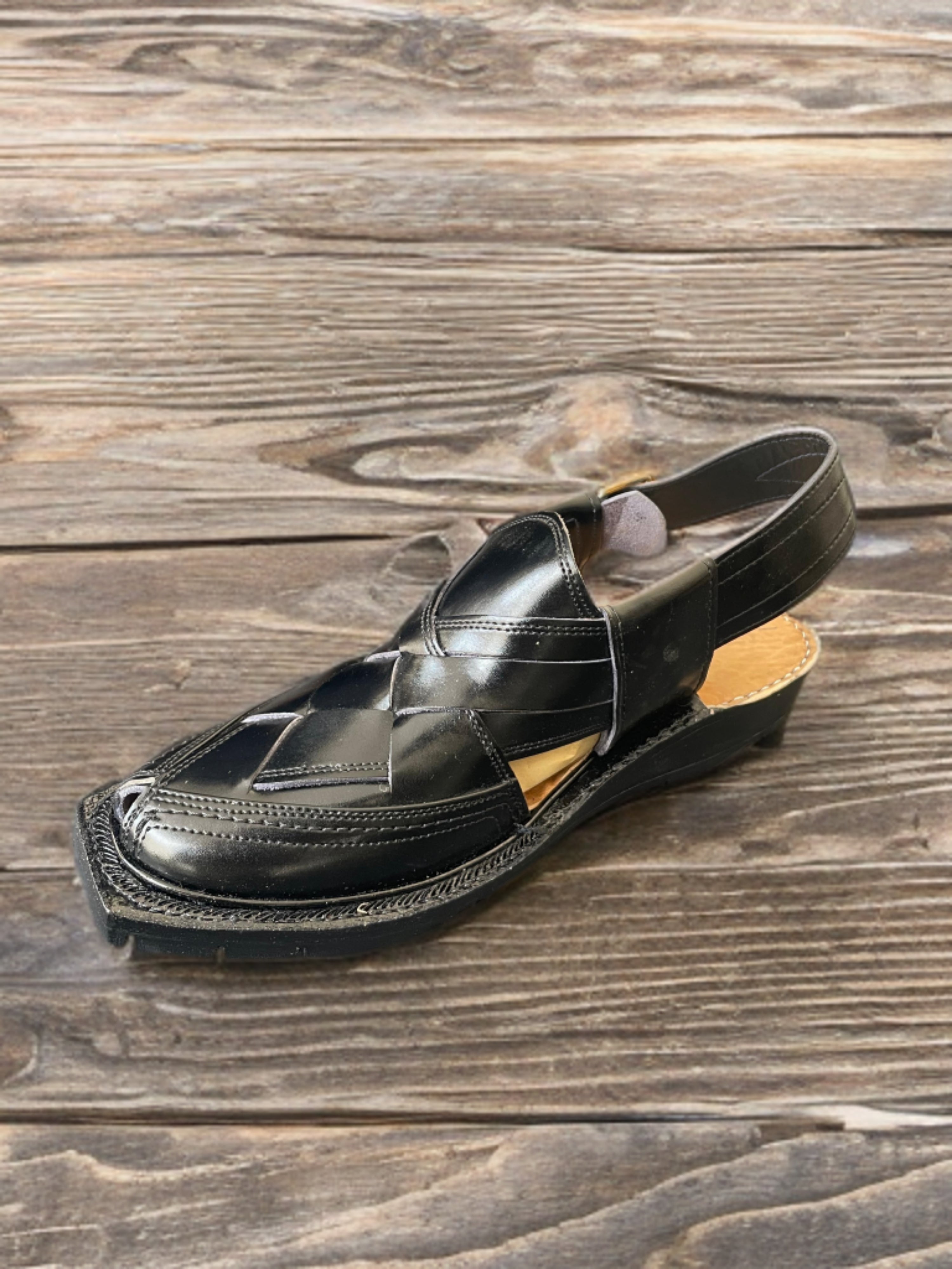 Norozi Medicated Chappal (BLACK )