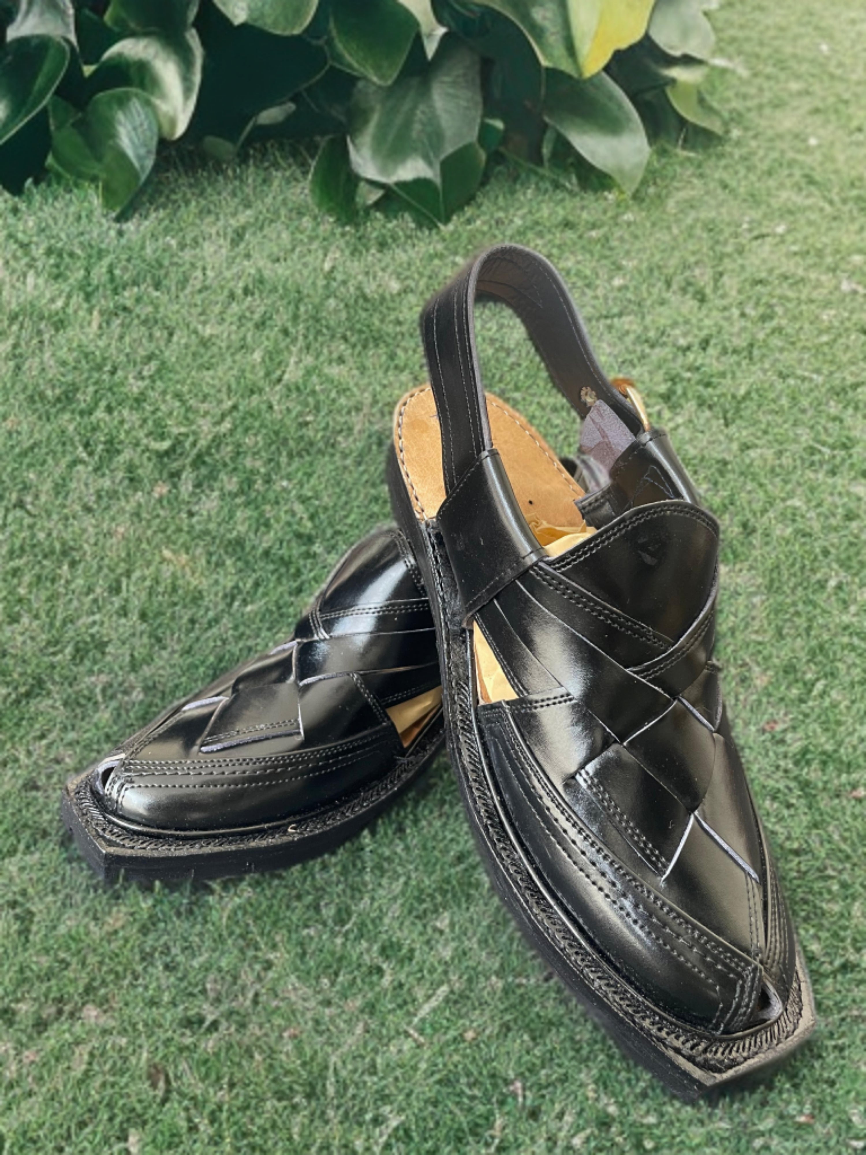 Norozi Medicated Chappal (BLACK )