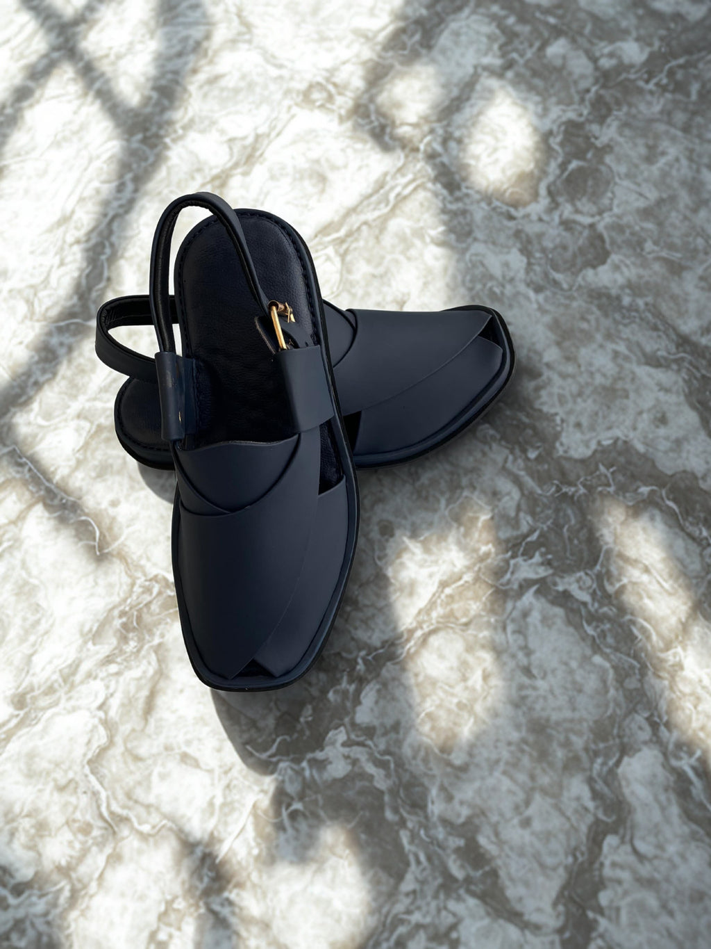 Round Shape Medicated Chappal (BLUE)