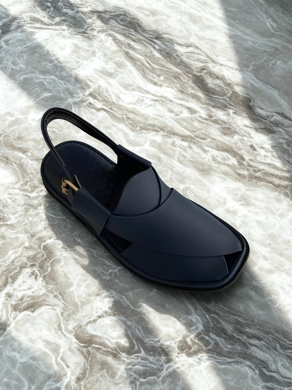 Round Shape Medicated Chappal (BLUE)