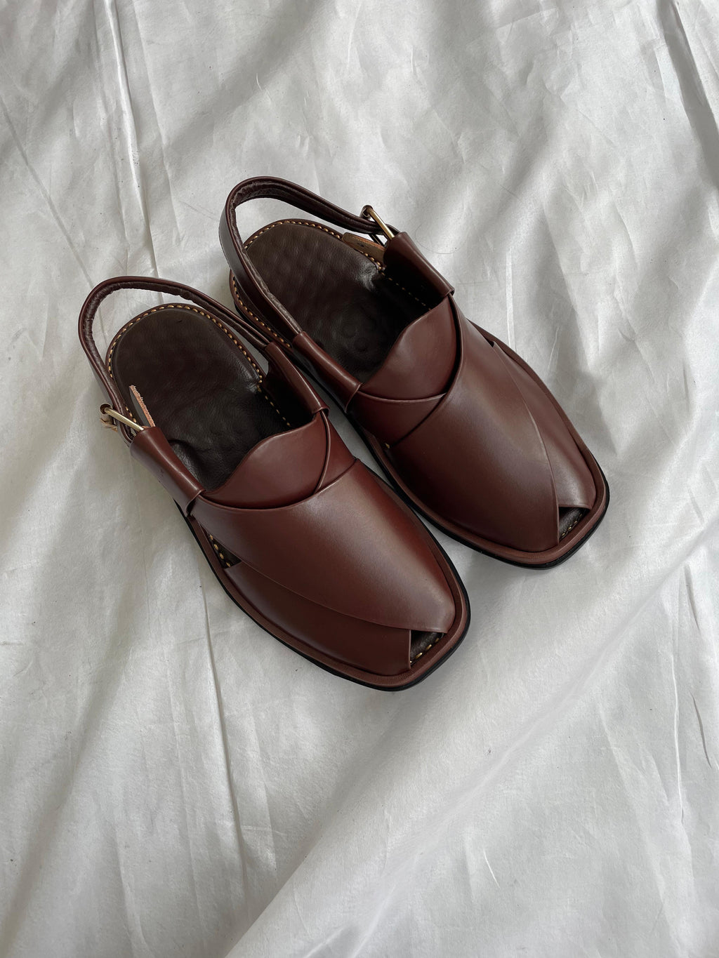 Round Shape Medicated Chappal (KALIJI BROWN )