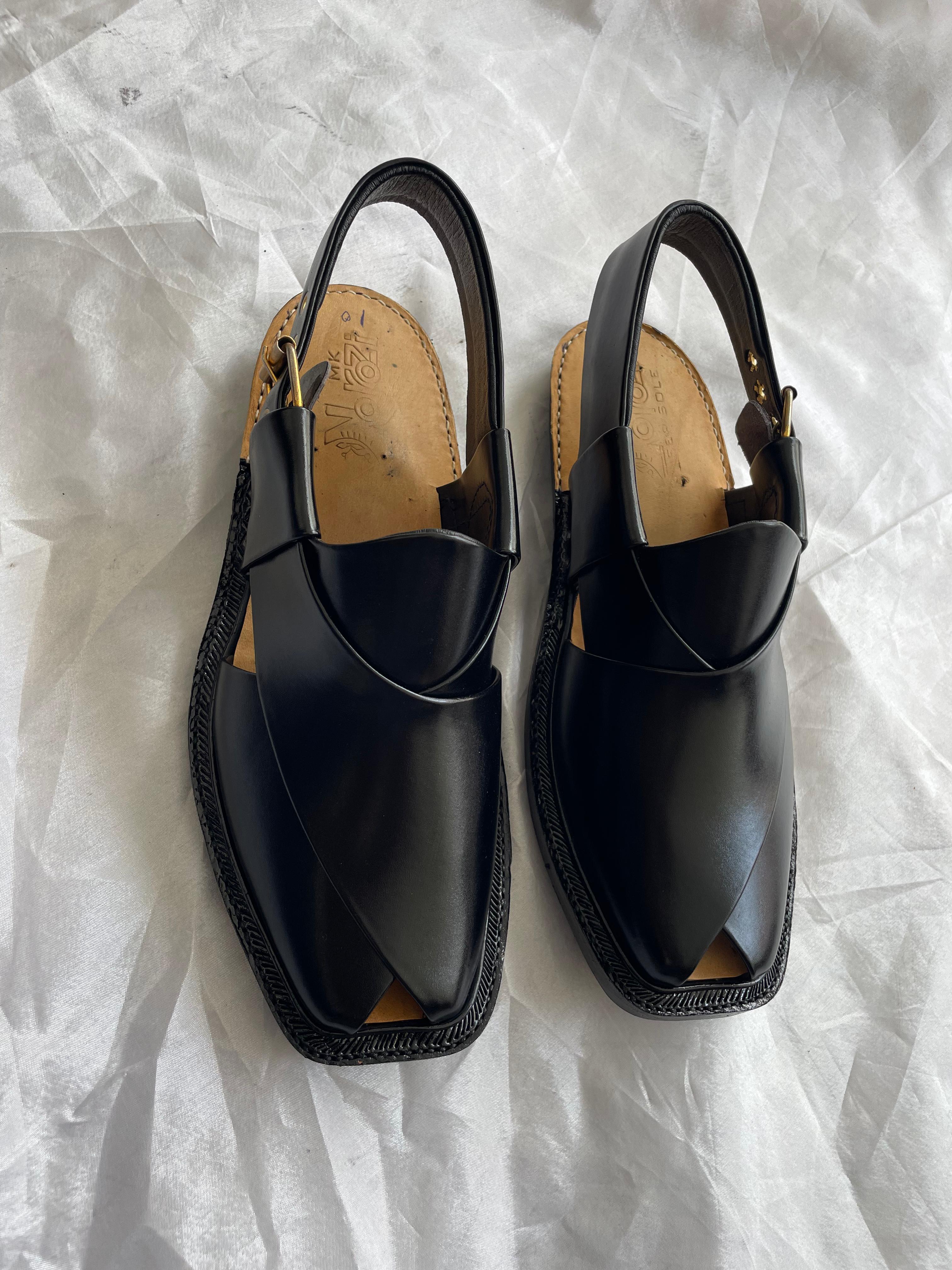 SMART Norozi Medicated Chappal (BLACK )